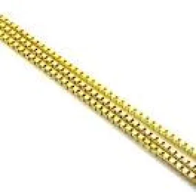 10K  Yellow Gold 20" Medium Weight Box Link Chain