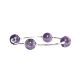 12mm Amethyst Blessing Bracelet