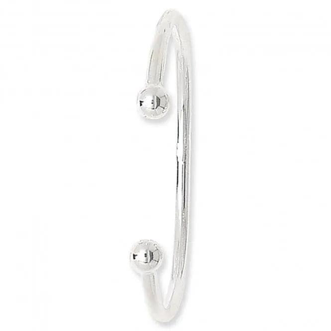 Acotis Silver Bangle Maidens Torc G4055