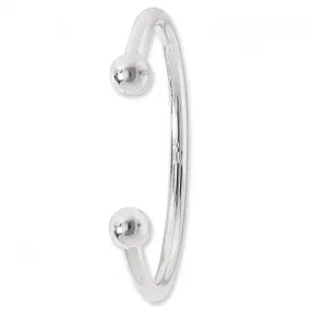 Acotis Silver Bangle Men's Torc G4023