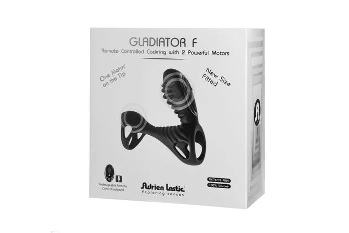 ADRIEN LASTIC GLADIATOR F REMOTE CONTROL COCK RING