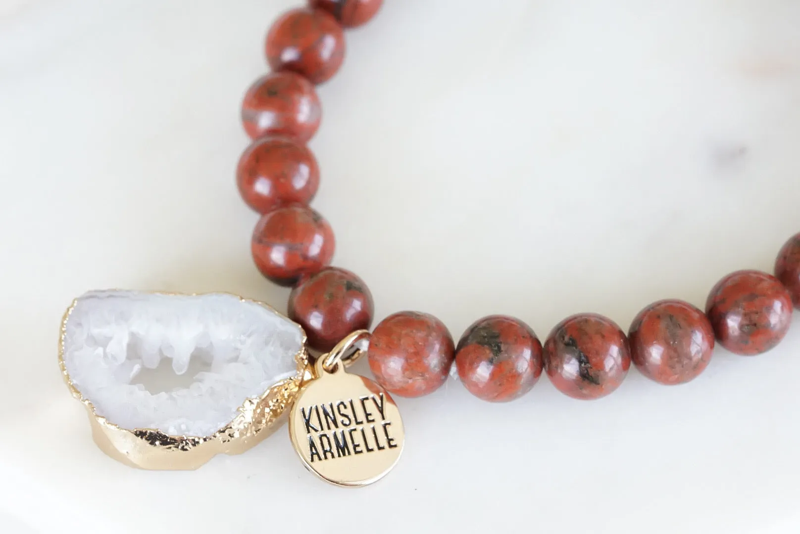 Agate Collection - Jasper Bracelet 8mm