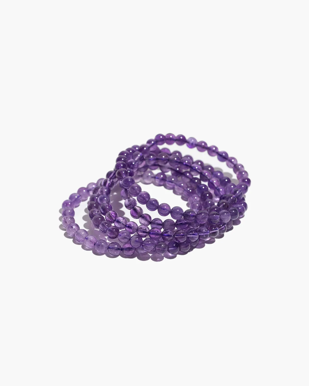 Amethyst Crystal Healing Bracelet – Round