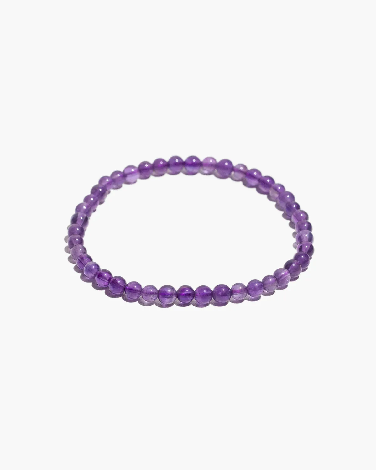 Amethyst Crystal Healing Bracelet – Round