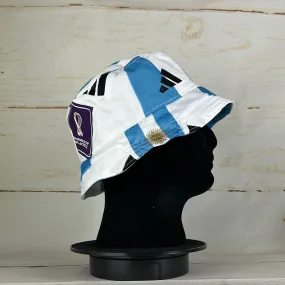 Argentina Bucket Hat - Upcycled 2022/2023 Home Shirt - No 2