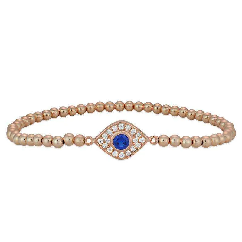 Autumn Evil Eye Bracelet