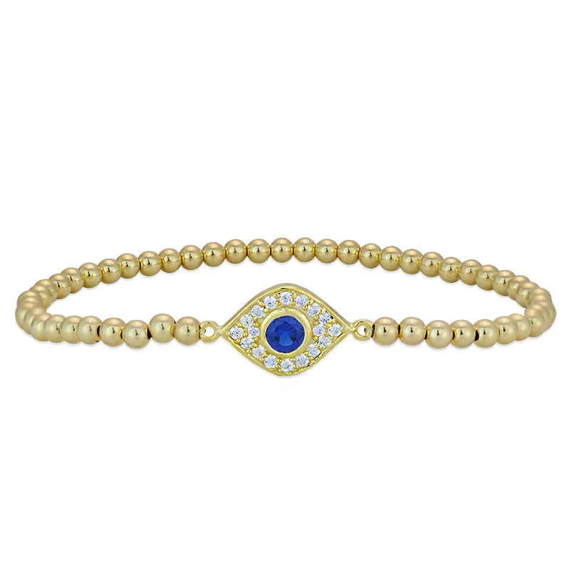 Autumn Evil Eye Bracelet