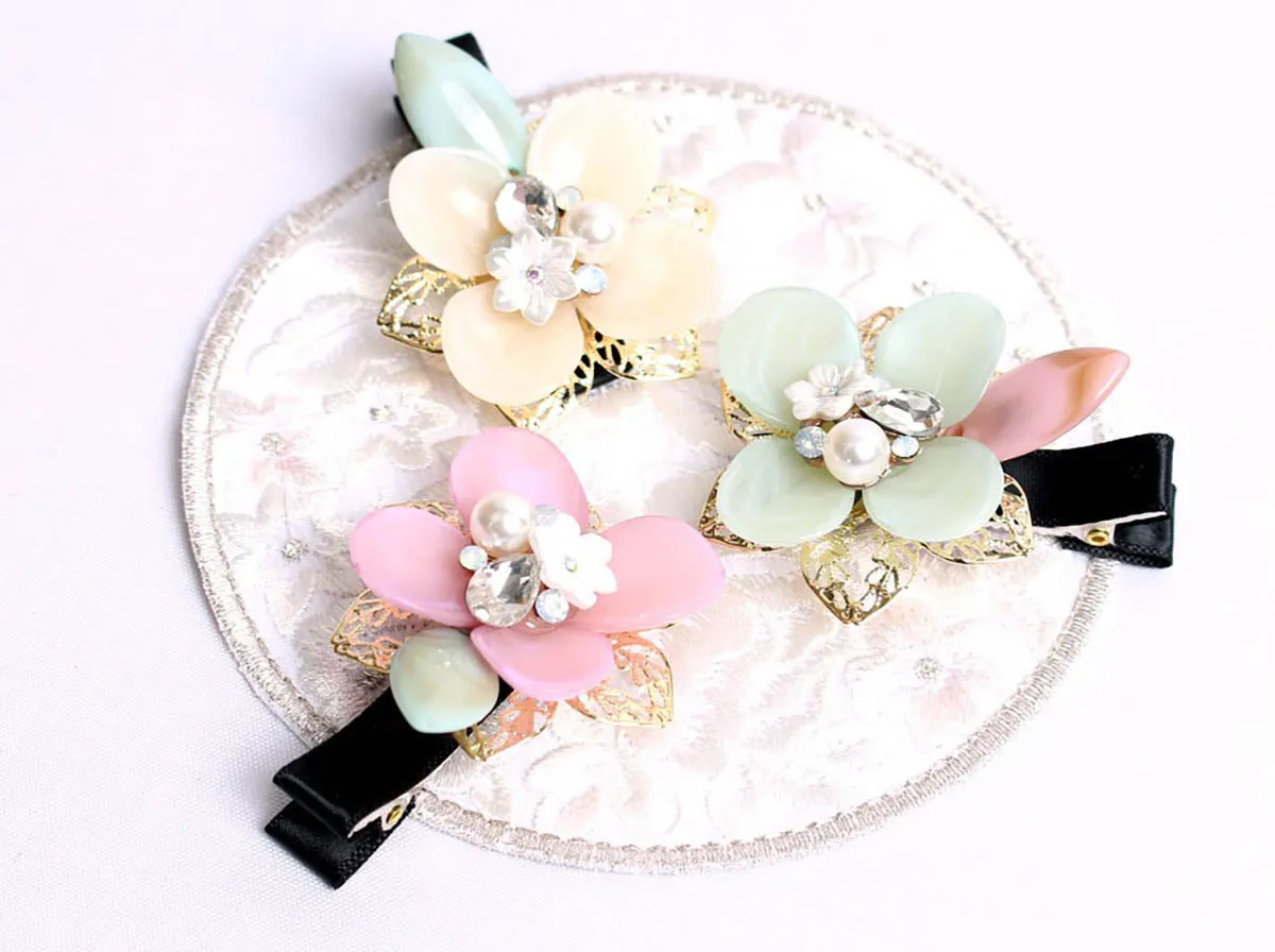 Baby Lily Pearl Hairpin (3 Colors)