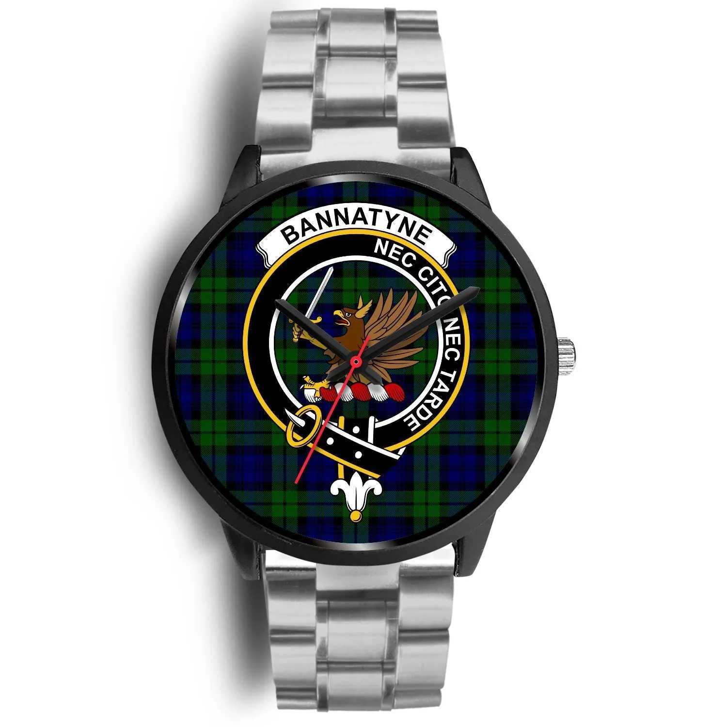 Bannatyne Clan Badge Tartan Black Watch