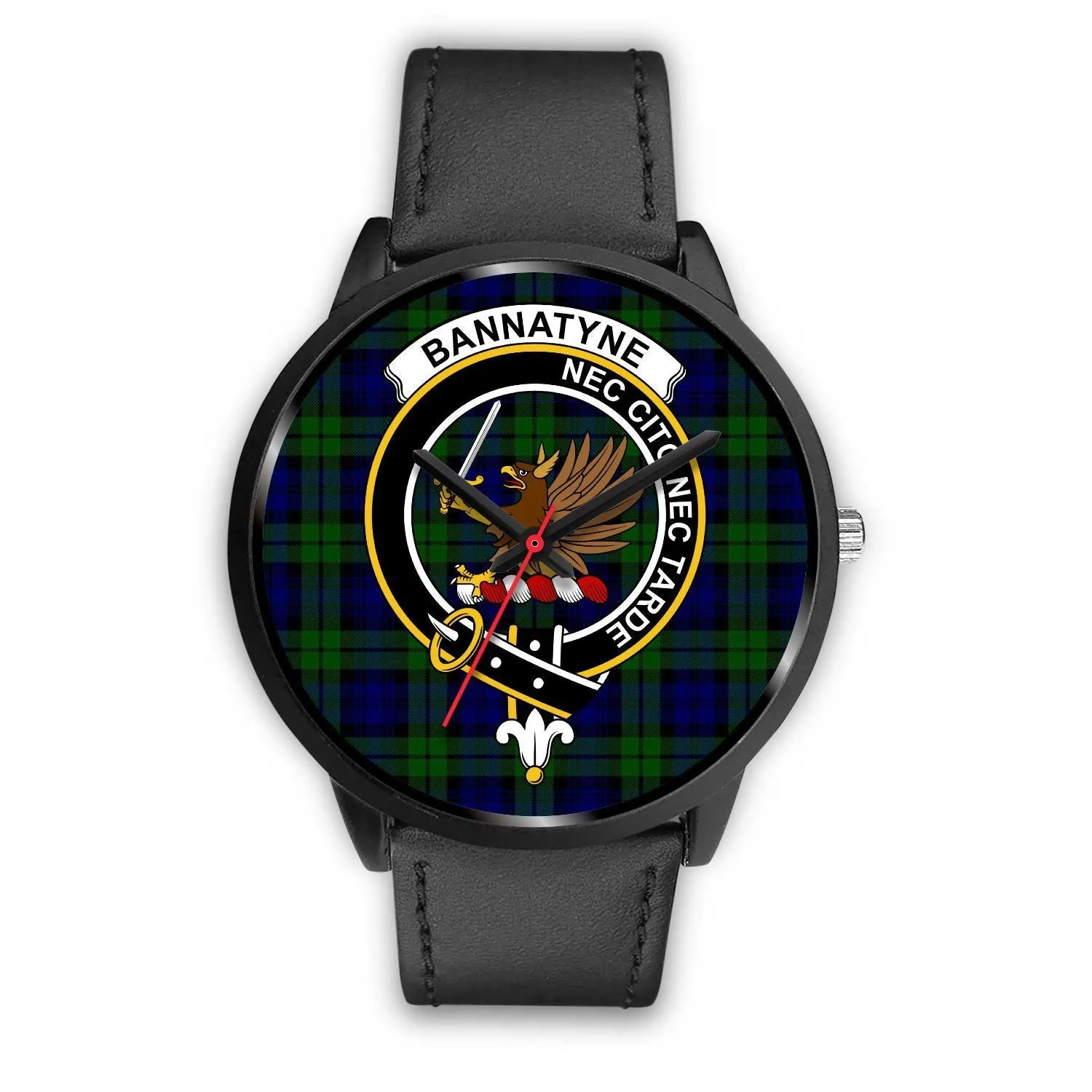 Bannatyne Clan Badge Tartan Black Watch