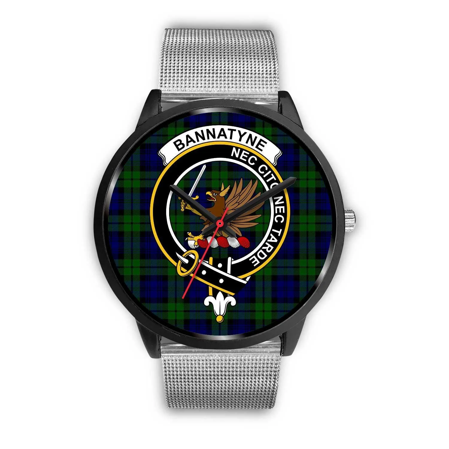 Bannatyne Clan Badge Tartan Black Watch