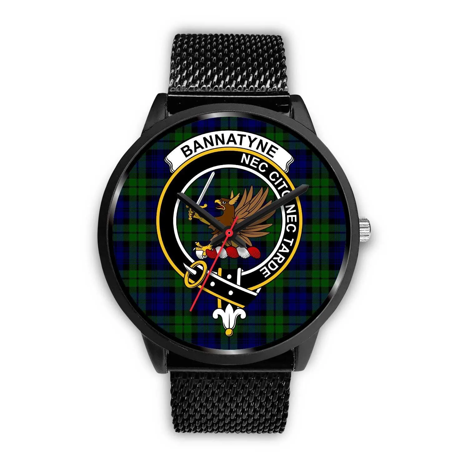 Bannatyne Clan Badge Tartan Black Watch