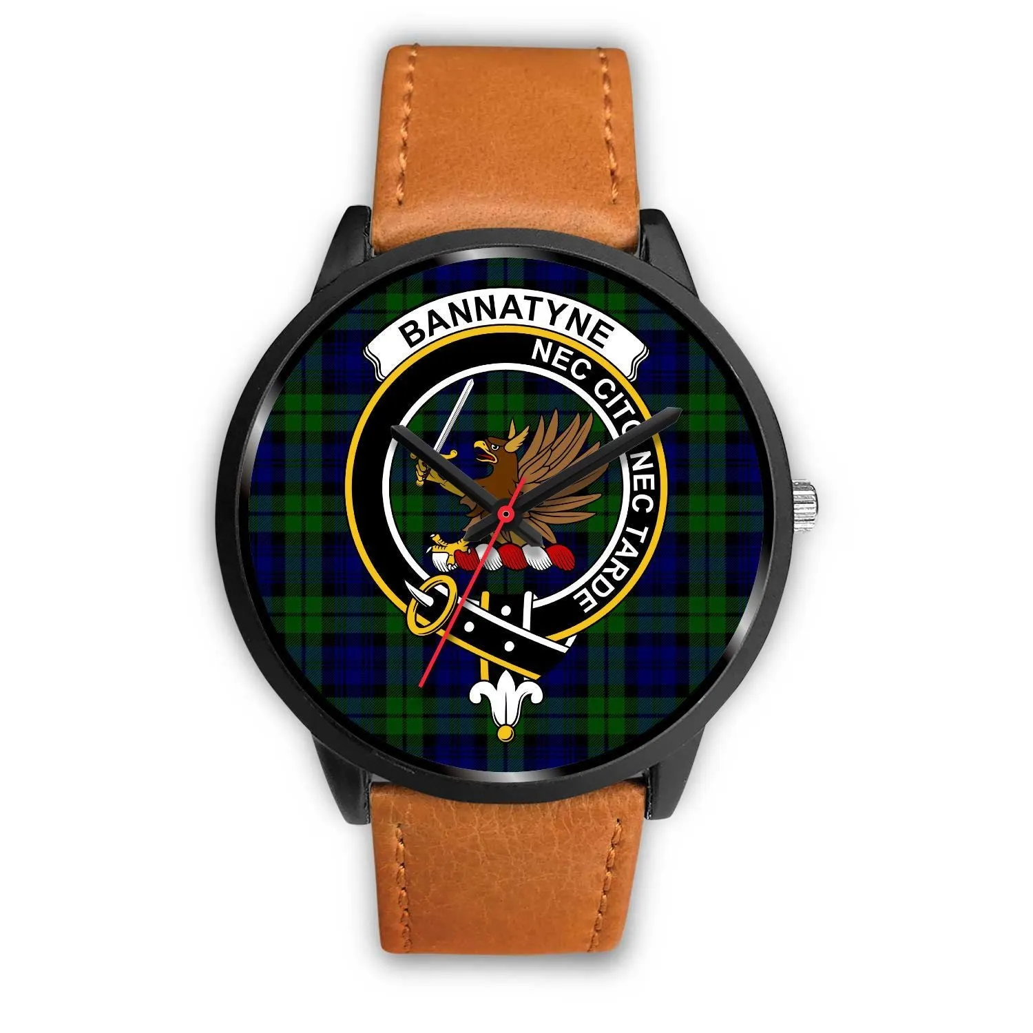 Bannatyne Clan Badge Tartan Black Watch