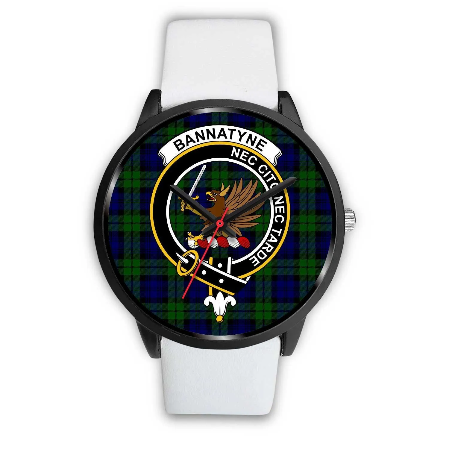 Bannatyne Clan Badge Tartan Black Watch