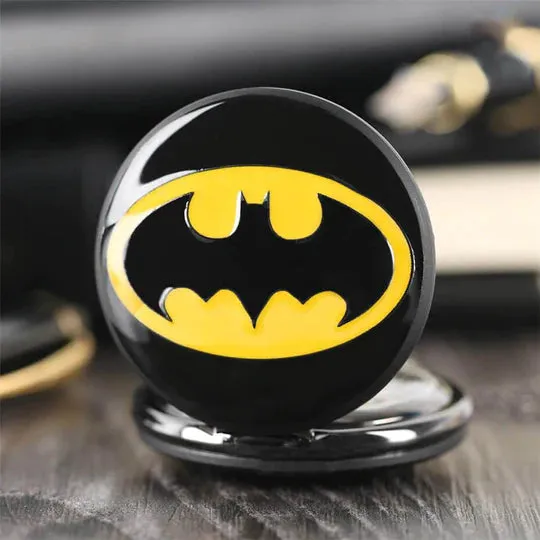 Batman Pocket Watch Keychain