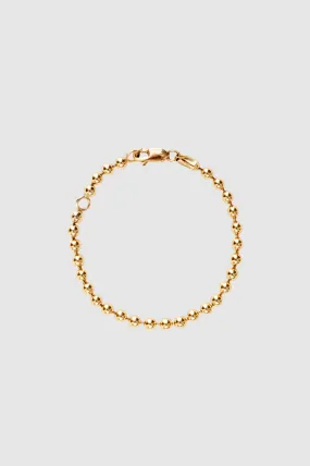 Beaded Bracelet - 14k Gold