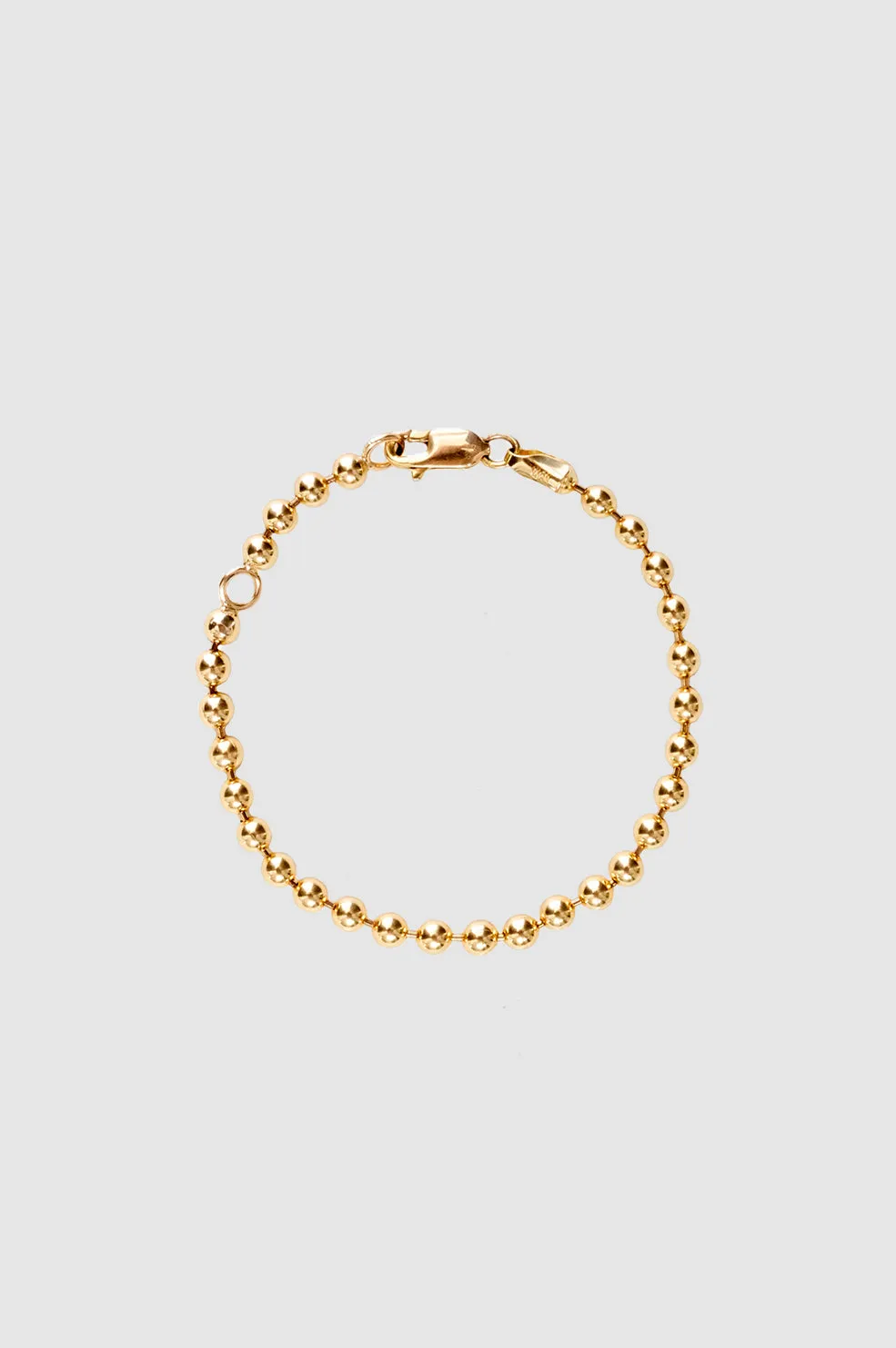 Beaded Bracelet - 14k Gold