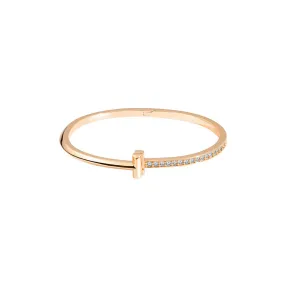 BG882RG B.Tiff Rose Gold Unisson Bangle Bracelet