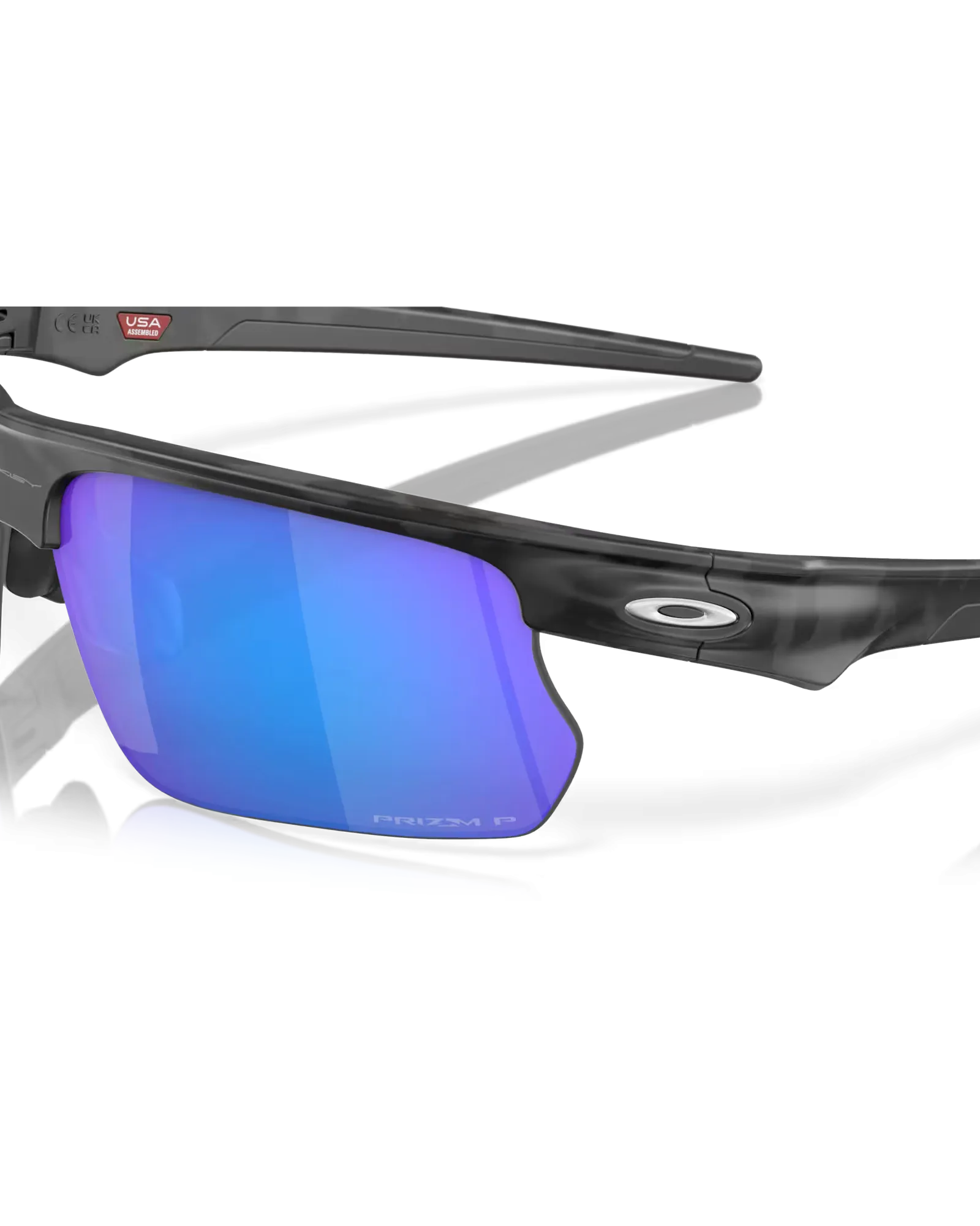 BiSphaera Prizm Polarised Sunglasses in Matte Grey Camo & Prizm Sapphire