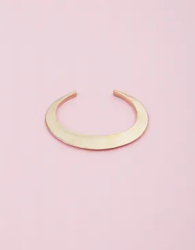 Brass Crescent Cuff