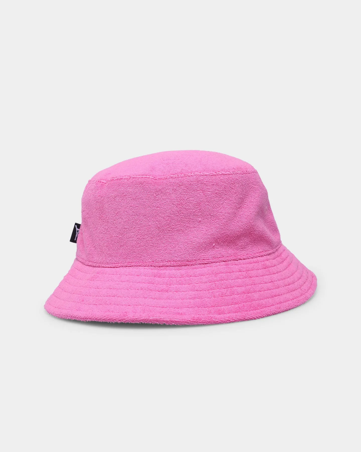 Caree World Peace Terry Bucket Hat Pink