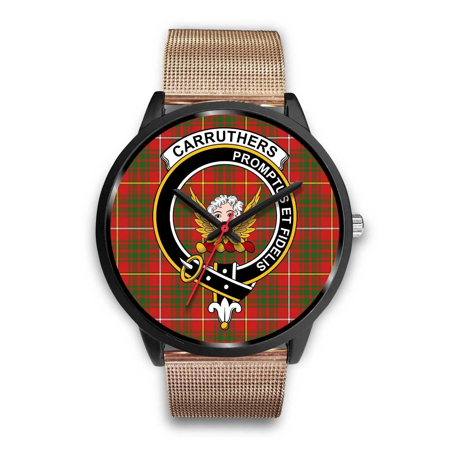 Carruthers Modern Clan Badge Tartan Black Watch