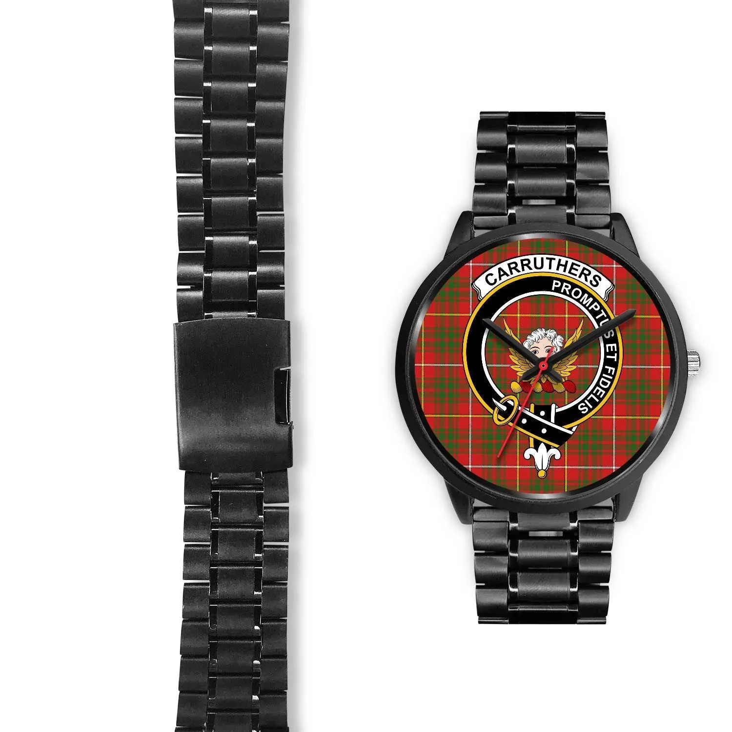 Carruthers Modern Clan Badge Tartan Black Watch