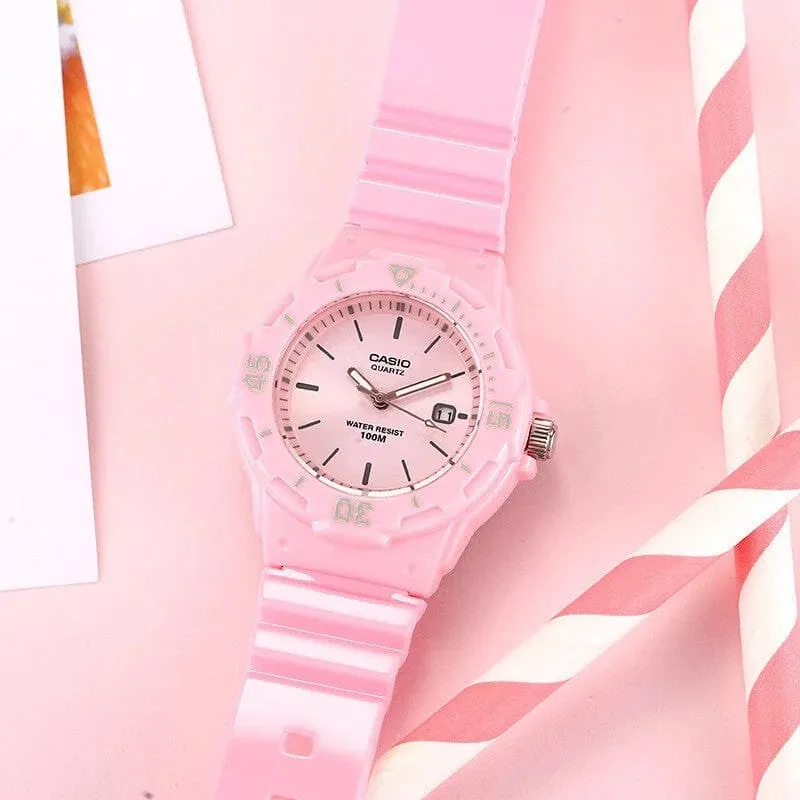 CASIO POP Pink Watch #LRW-200H-4E4VDF