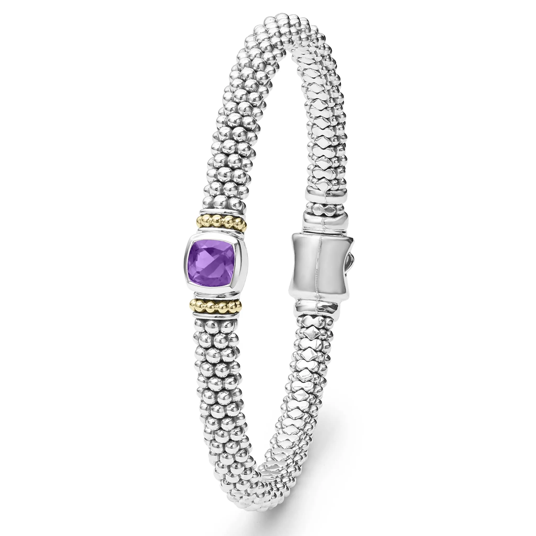 Caviar Color Amethyst Caviar Bracelet 6mm