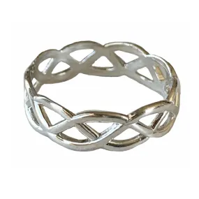 Celtic Weave Sterling Toe Ring