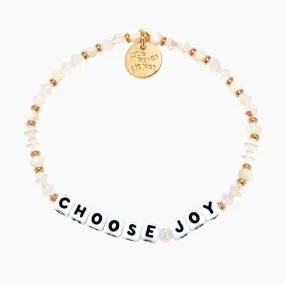 Choose Joy White Horse Bracelet