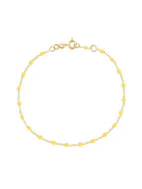 Classic Gigi Lemon Resin Yellow Gold Bracelet