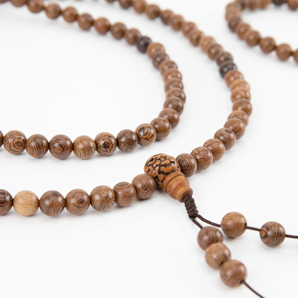 Coconut Wood Mala Bead Set