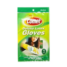 Comet Deluxe Latex Gloves -  Medium | 1 Pair