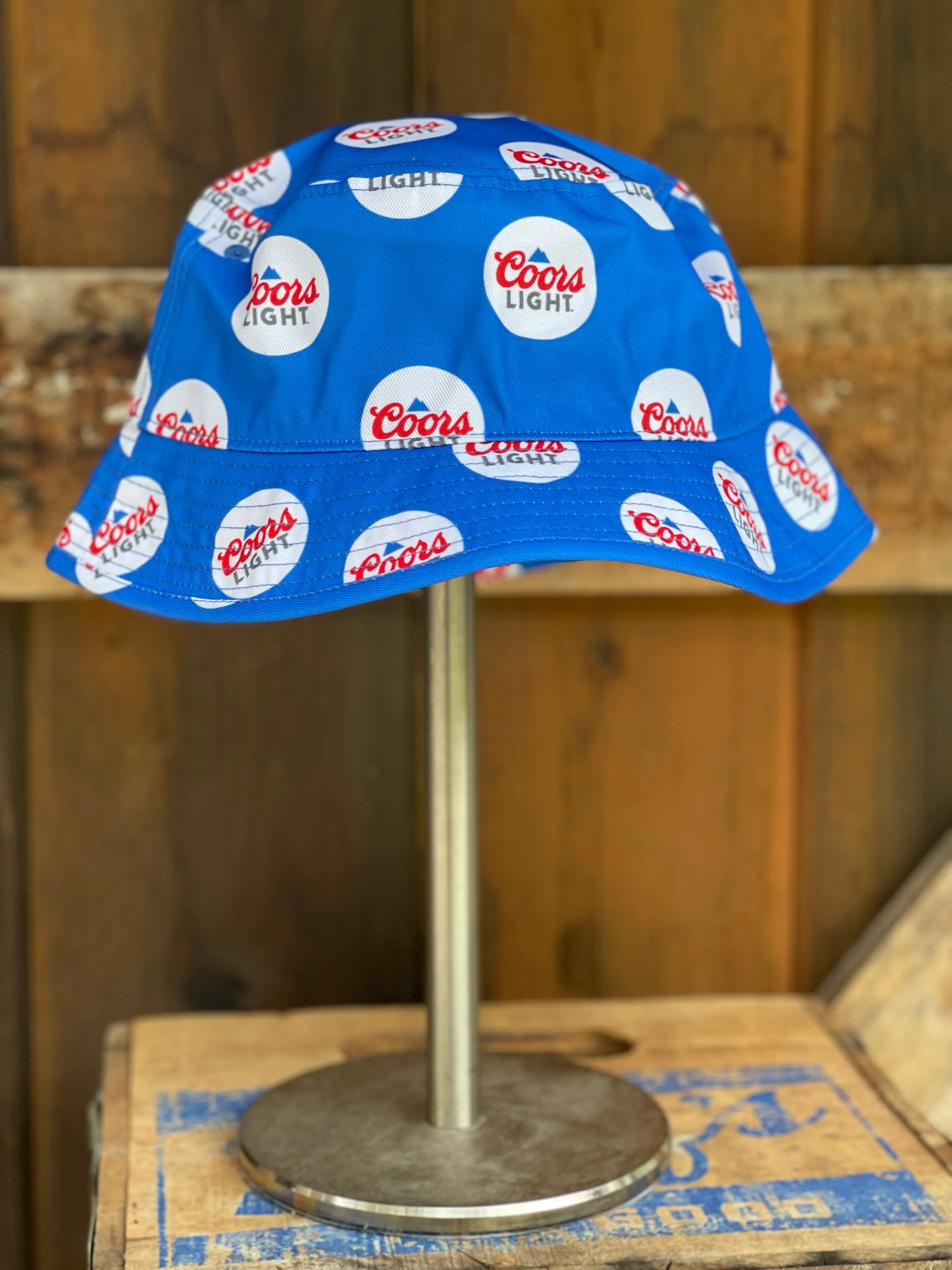 Coors Light Bucket Hat- Wild River Blue