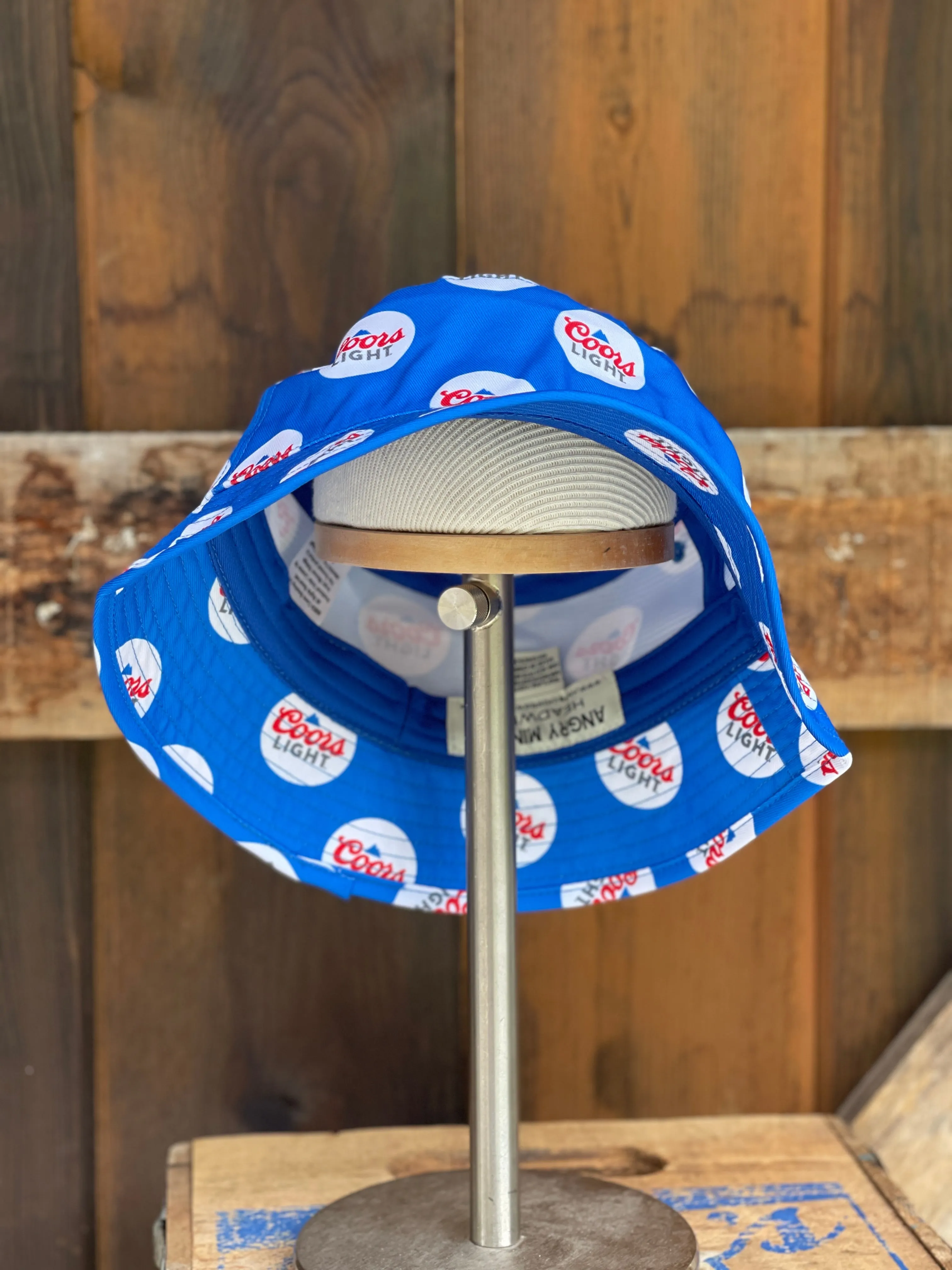 Coors Light Bucket Hat- Wild River Blue