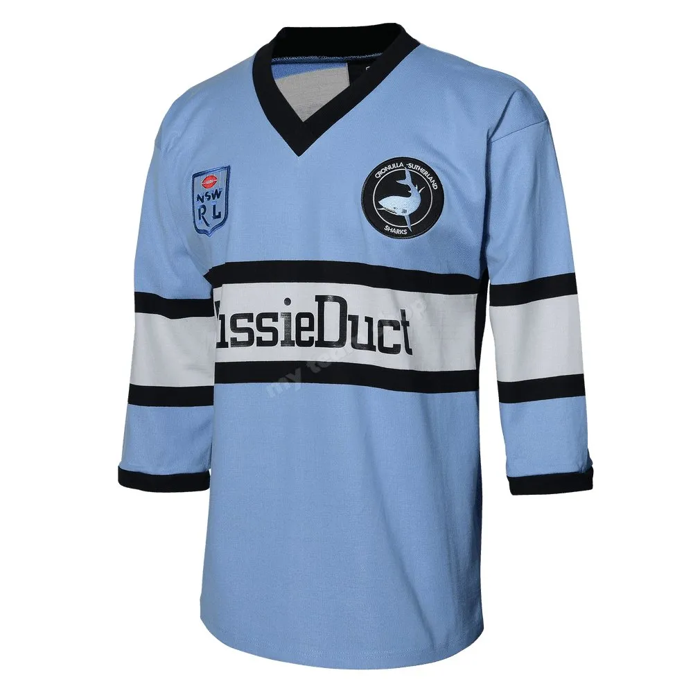 CRONULLA-SUTHERLAND SHARKS NRL 1988 RETRO JERSEY