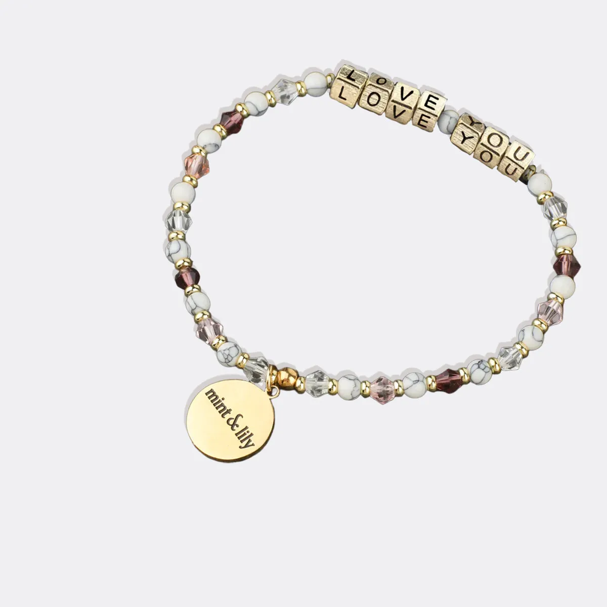 Custom Amethyst Dreams Friendship Bead Bracelet