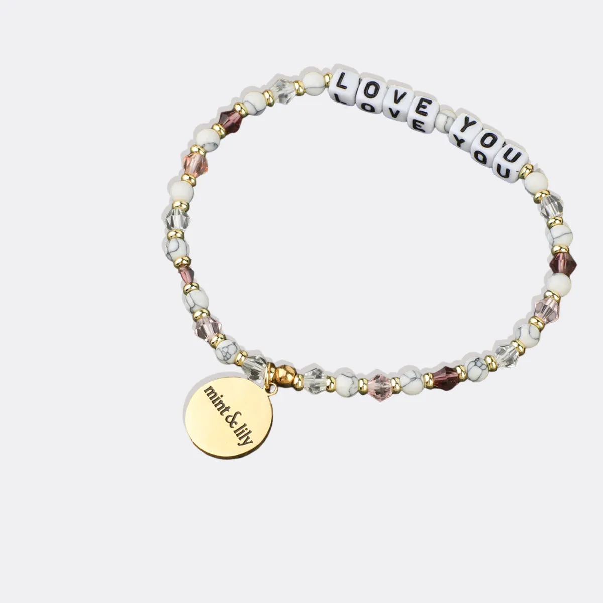 Custom Amethyst Dreams Friendship Bead Bracelet