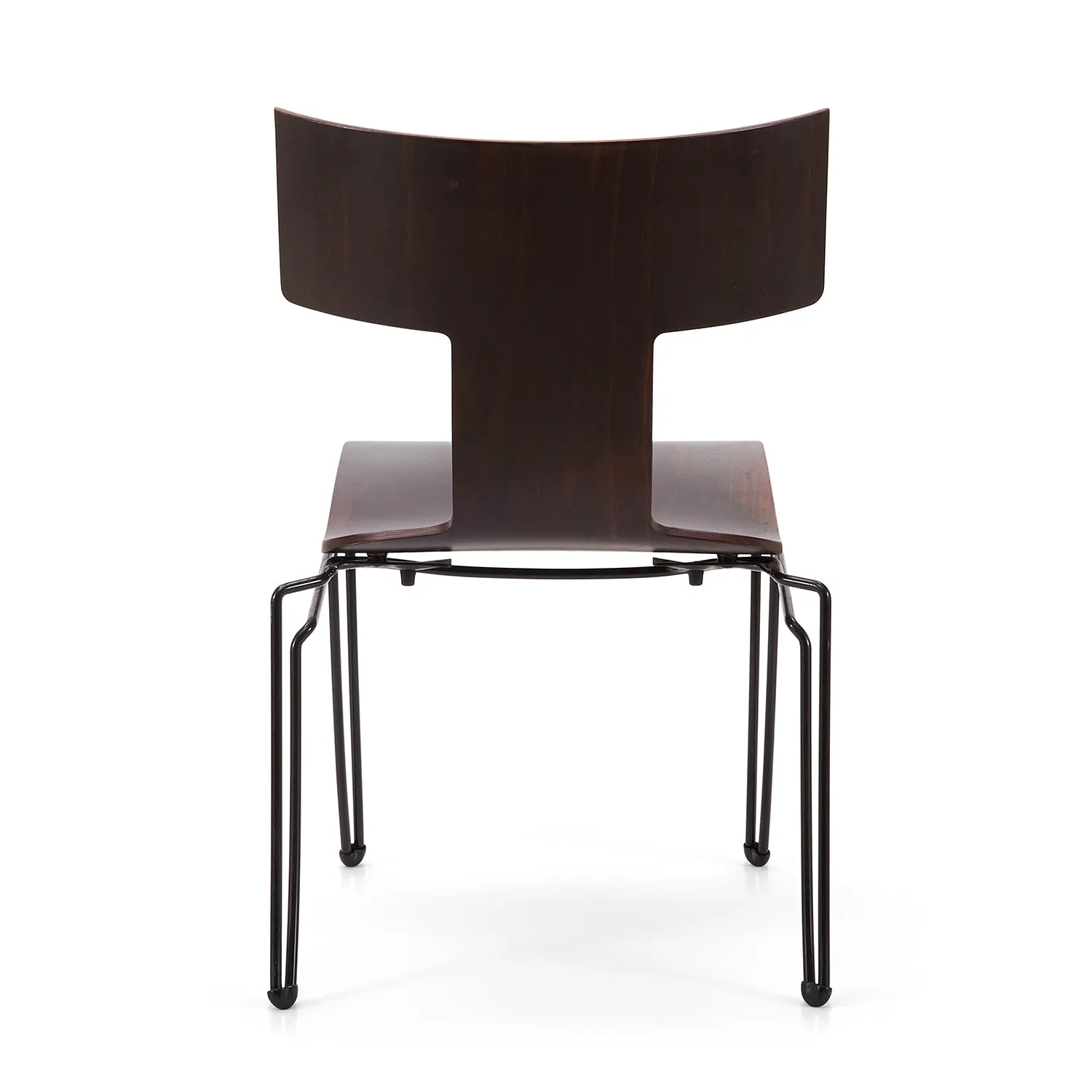 Dark Wood Donghia Anziano Chair