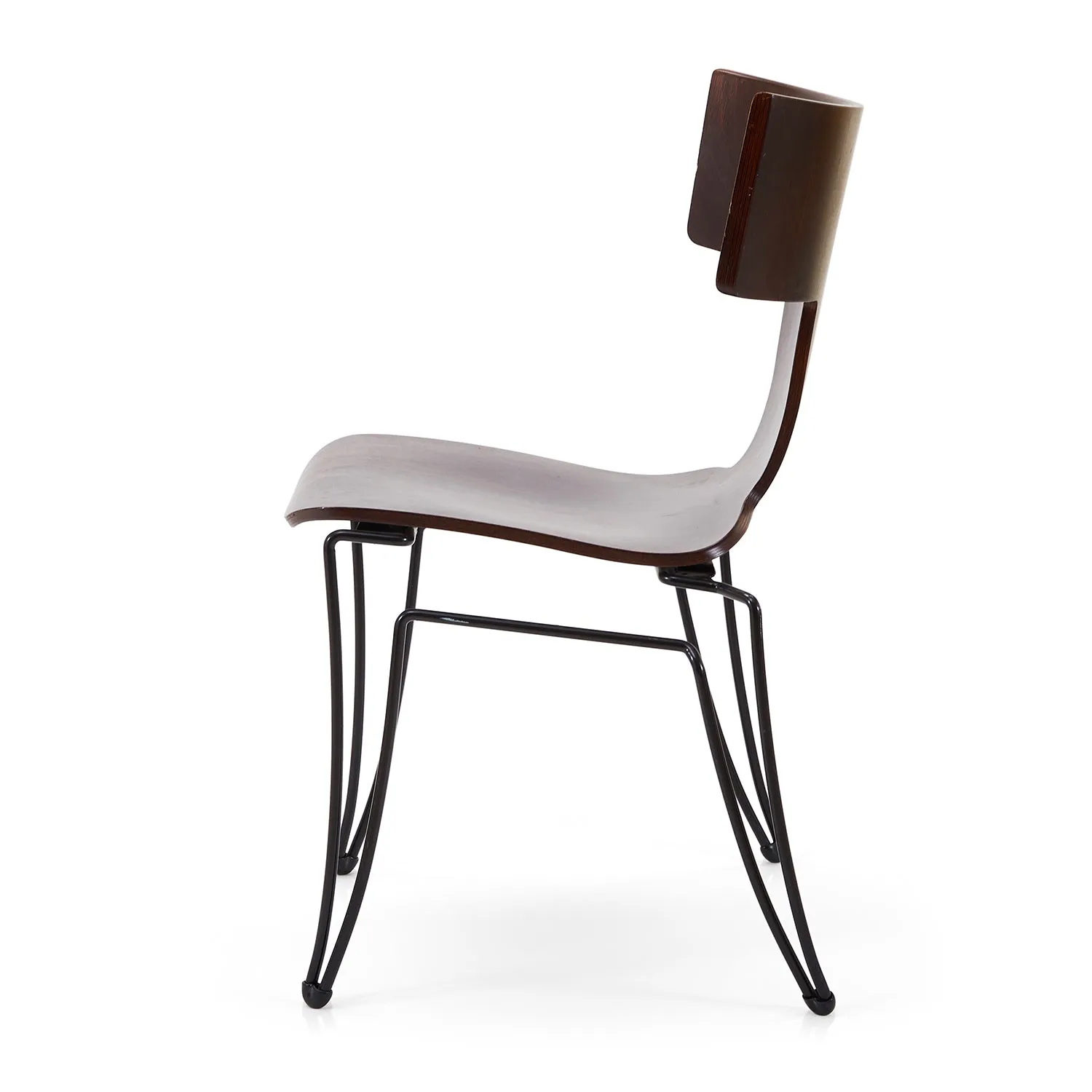 Dark Wood Donghia Anziano Chair