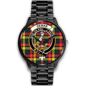 Dewar Clan Badge Tartan Black Watch