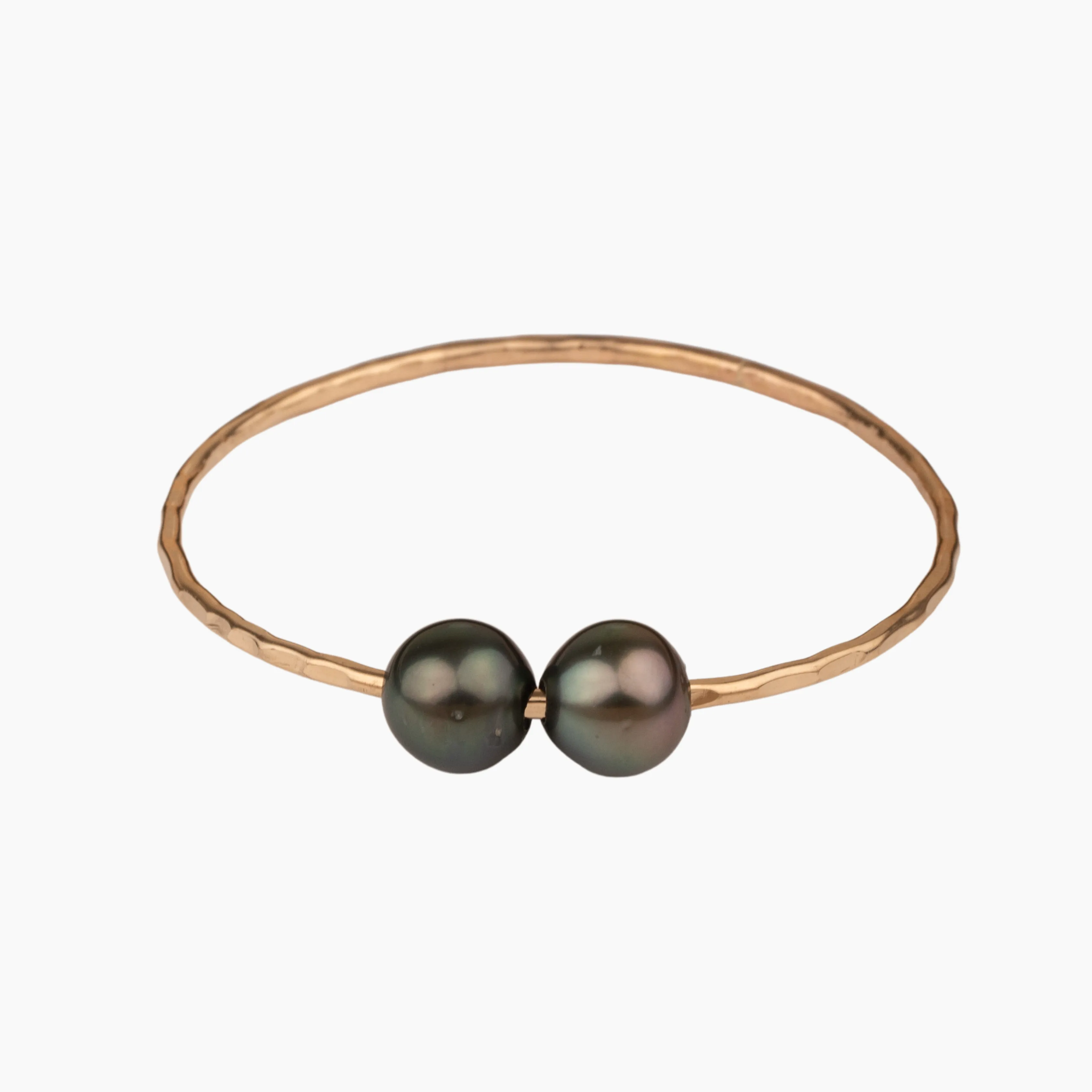 Double Tahitian Pearl Bangle