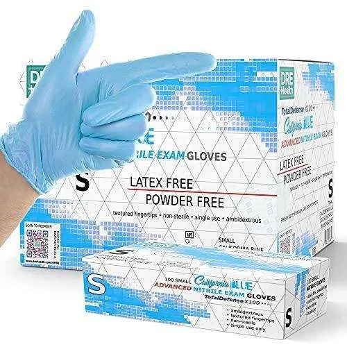 DRE Health Medical Exam Nitrile Gloves - Case of 1,000