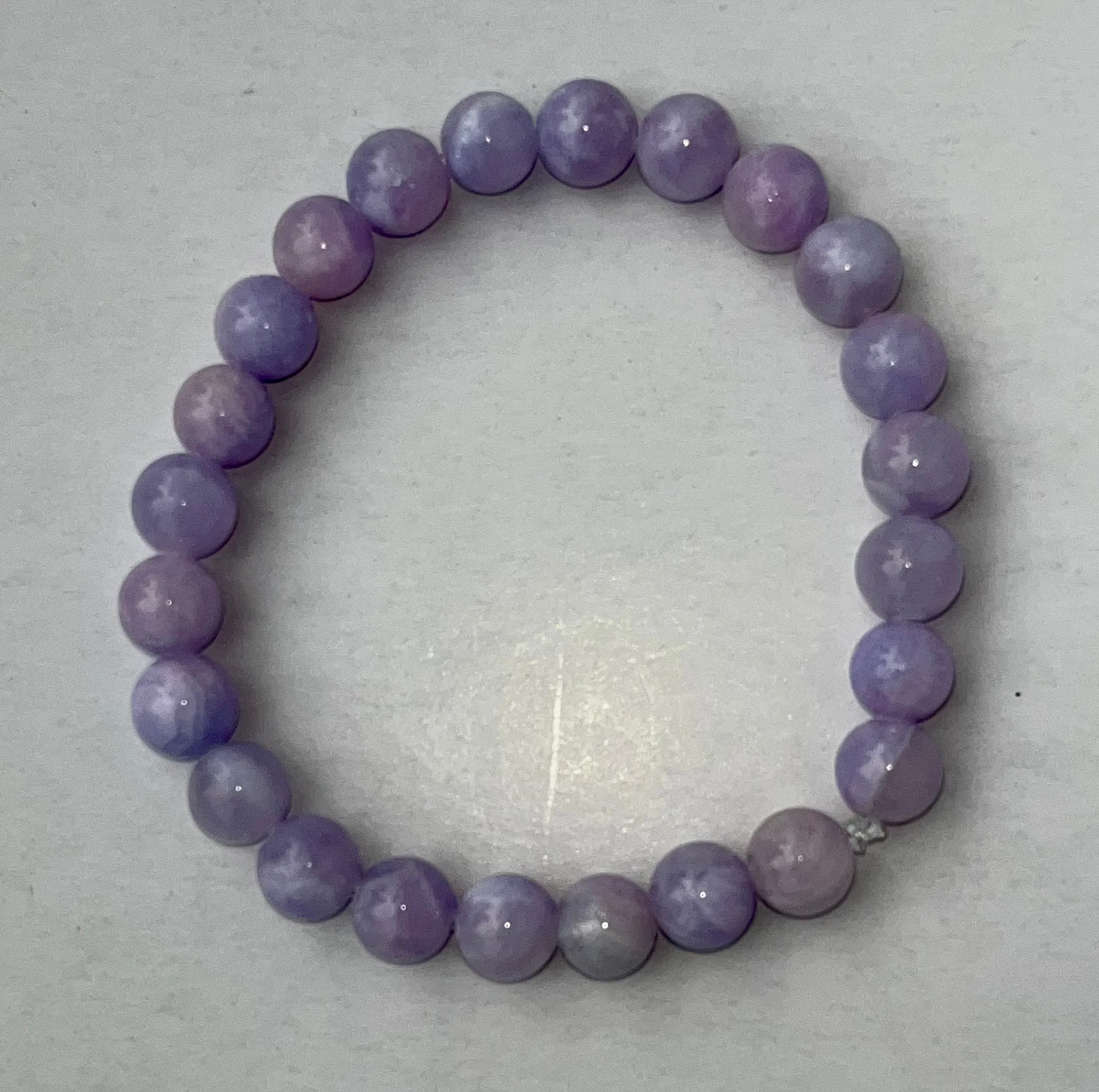 Dream Amethyst Crystal Bracelet, 8mm