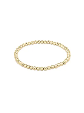 enewton Classic Gold Bead Bracelet: 4mm