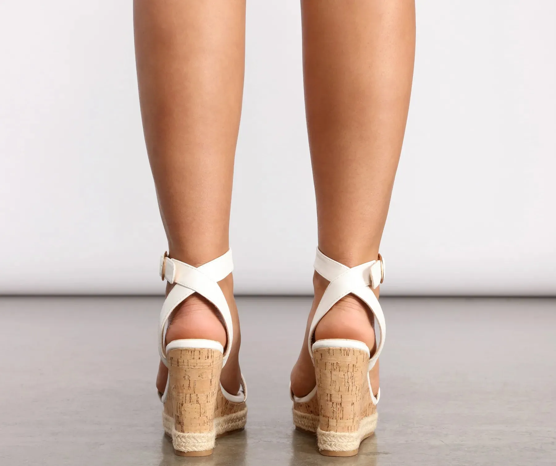 Especially Espadrille Cork Wedges