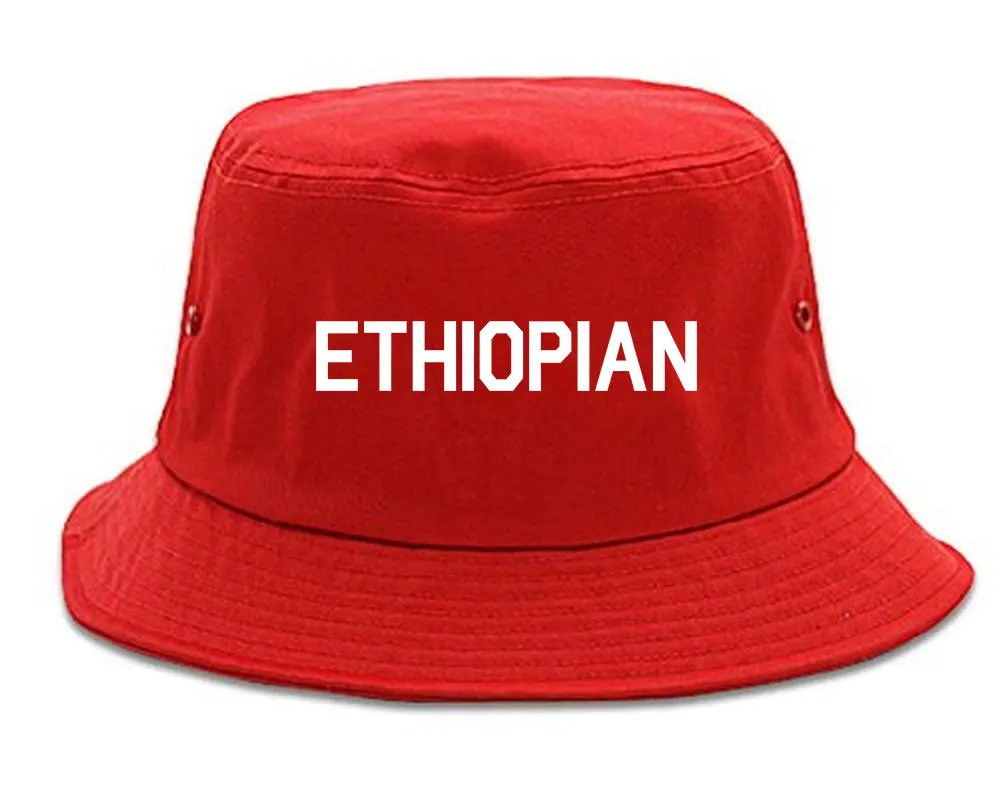 Ethiopian Colors Ethiopia Mens Bucket Hat