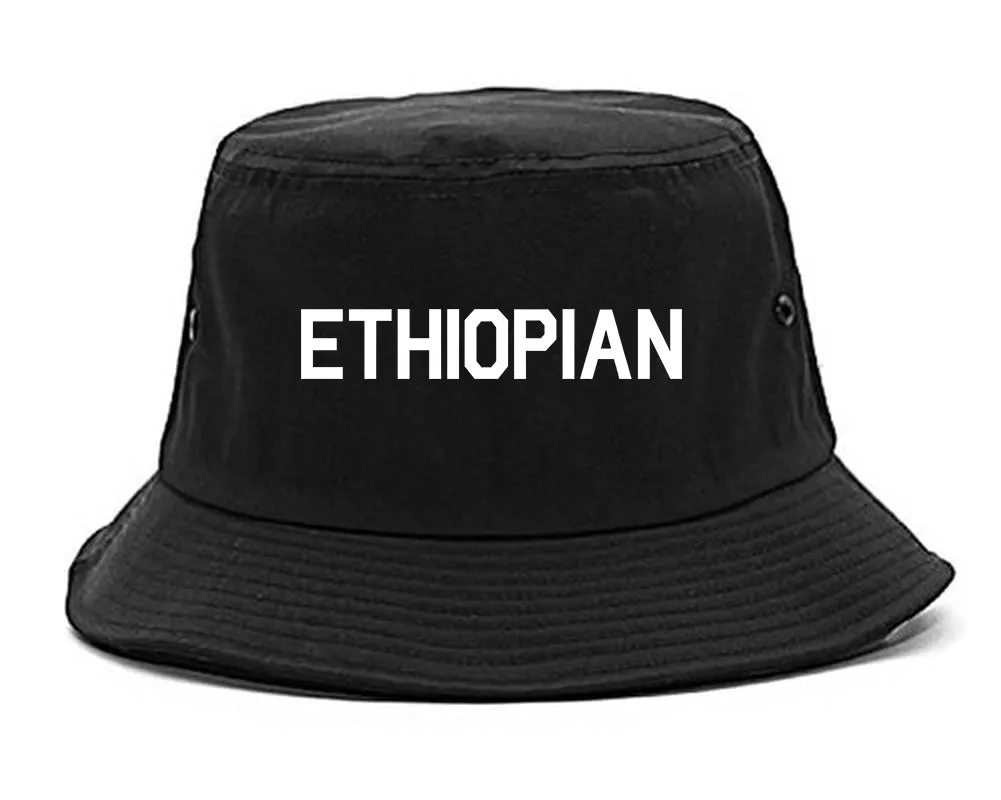 Ethiopian Colors Ethiopia Mens Bucket Hat