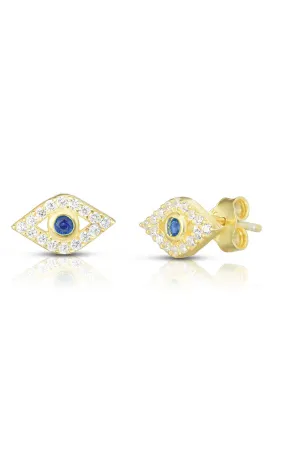 Evil Eye Stud Earring